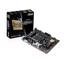 Asus A68HM-K DDR3 2400MHz S+V+GL FM2+ (mATX)  DVI,VGA