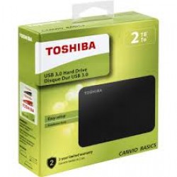 Toshiba 2.5" 2TB USB 3.0 Canvio Siyah HDTB420EK3AA