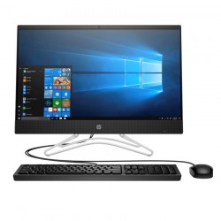 HP 24-f0043nt 8UD36EA 23.8''-i5 9400-8G-256SSD-Dos Kablolu Klavye-Mouse-Siyah
