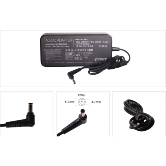 Asus CUADP023 20V 9A 180W (6.0*3.7mm /İğneli ) Fast Şarj Aleti