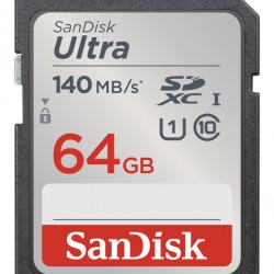 SanDisk Ultra UHS I 64GB SD Card