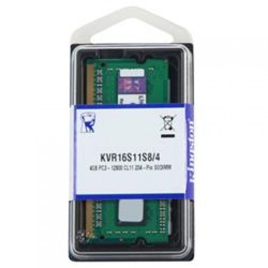 Kingston NTB 8GB 1600MHz DDR3L 1.35v KVR16LS11/8  Low Version Notebook Ram