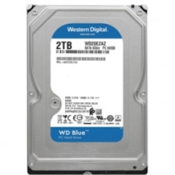 WD BLUE 3,5" 2TB 64MB 5400RPM WD20EZAZ  SATA 3, Desktop Disk