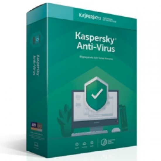  Kaspersky Antivirüs - 4 Kullanıcı DVD Kutu